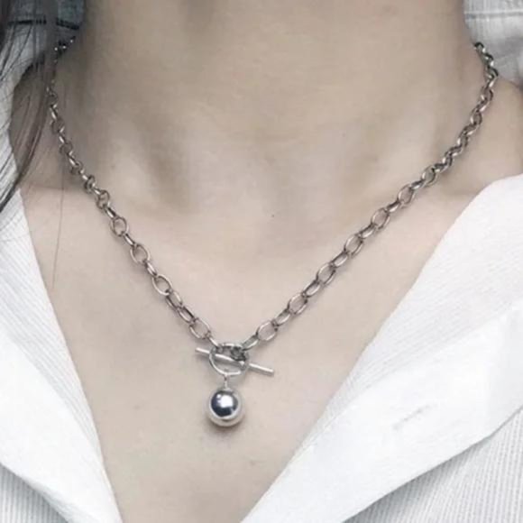 Jewelry - “20” 925 STERLING SILVER BEAD NECKLACE, NICE NECKLACE, CUTE NECKLACE.